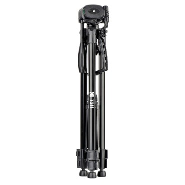 Kodak T211 Tripod for DSLR, Camera |Operating Height: 5.1 Feet | Maximum Load Capacity up to 5kg | Portable Lightweight Aluminum Tripod with 360 Degree Ball Head | Carry Bag Included (Black) Kodak T211 Tripod for DSLR, Camera |Operating Height: 5.1 Feet | Maximum Load Capacity up to 5kg | Portable Lightweight Aluminum Tripod with 360 Degree Ball Head | Carry Bag Included (Black)