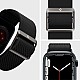 Spigen Lite Fit Fabric Strap For Apple Watch Strap (42Mm, 44Mm, 45Mm, 49Mm) - Black (Watch Not Included), 34.3 mm