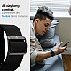 Spigen Lite Fit Fabric Strap For Apple Watch Strap (42Mm, 44Mm, 45Mm, 49Mm) - Black (Watch Not Included), 34.3 mm