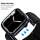 Spigen Lite Fit Fabric Strap For Apple Watch Strap (42Mm, 44Mm, 45Mm, 49Mm) - Black (Watch Not Included), 34.3 mm