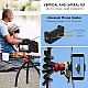 AGARO MTP 310 Flexible Gorillapod Tripod with Aluminum Ball Head, up to 2 kgs Load Capacity, Flexible Legs and Smart Phone Holder, Red,Black