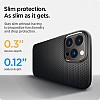 Spigen Liquid Air Back Cover Case Compatible with iPhone 13 Pro Max (TPU | Matte Black)