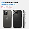 Spigen Liquid Air Back Cover Case Compatible with iPhone 13 Pro Max (TPU | Matte Black)