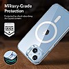 ESR for iPhone 13/14 Cover, Compatible with MagSafe, Scratch-Resistant, Thin and Slim, Classic Shockproof Military-Grade Protection, TPU, Magnetic Back Case, Clear