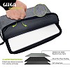 Gizga Essentials laptopss Bag Sleeve Case Cover Pouch for 15.6 Inch laptopsss for Men & Women, Padded laptopss Compartment, Free Accessories Pouch, Premium Zipper Closure, Water Repellent Nylon Fabric, Grey