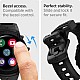 Spigen TPU Rugged Armor Pro Strap & Case Designed for Samsung Galaxy Watch 5/4 (44mm, Black) (Watch not included)