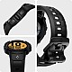 Spigen TPU Rugged Armor Pro Strap & Case Designed for Samsung Galaxy Watch 5/4 (44mm, Black) (Watch not included)