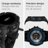 Spigen TPU Rugged Armor Pro Strap & Case Designed for Samsung Galaxy Watch 5/4 (44mm, Black) (Watch not included)