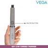 Vega EZY 2-in-1 Unisex Face/Body & Nose Trimmer, IPX 5 Water Resistant, Lightweight & Durable, Battery Operated Trimmer, for Men & Women, Body Trimmer