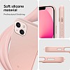 Spigen Silicone Fit Back Cover Case for iPhone 13 (Silicone | Pink)