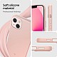 Spigen Silicone Fit Back Cover Case for iPhone 13 (Silicone | Pink)