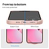 Spigen Silicone Fit Back Cover Case for iPhone 13 (Silicone | Pink)