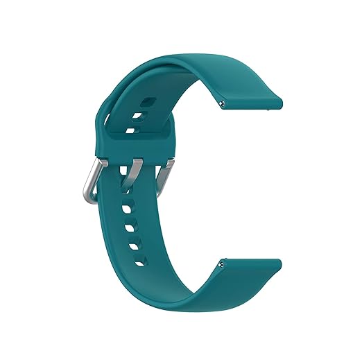 HUMBLE Silicone 19mm Replacement Band Strap with Metal Buckle Compatible with Noise Colorfit Pro 2, Boat Storm Smart Watch & Watches with 19mm Lugs HUMBLE Silicone 19mm Replacement Band Strap with Metal Buckle Compatible with Noise Colorfit Pro 2, Boat Storm Smart Watch & Watches with 19mm Lugs