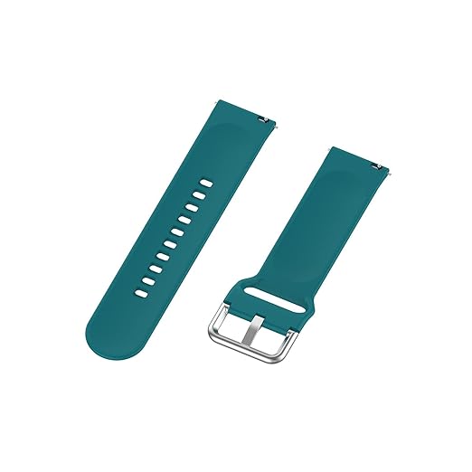 HUMBLE Silicone 19mm Replacement Band Strap with Metal Buckle Compatible with Noise Colorfit Pro 2, Boat Storm Smart Watch & Watches with 19mm Lugs HUMBLE Silicone 19mm Replacement Band Strap with Metal Buckle Compatible with Noise Colorfit Pro 2, Boat Storm Smart Watch & Watches with 19mm Lugs