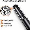 Dyazo Capacitive Stylus Pen for All Touch Screens Devices, Fine Point, Lightweight Aluminum Body Compatible with All Android & iOS Smart Mobile Phones & Tablets (Black)