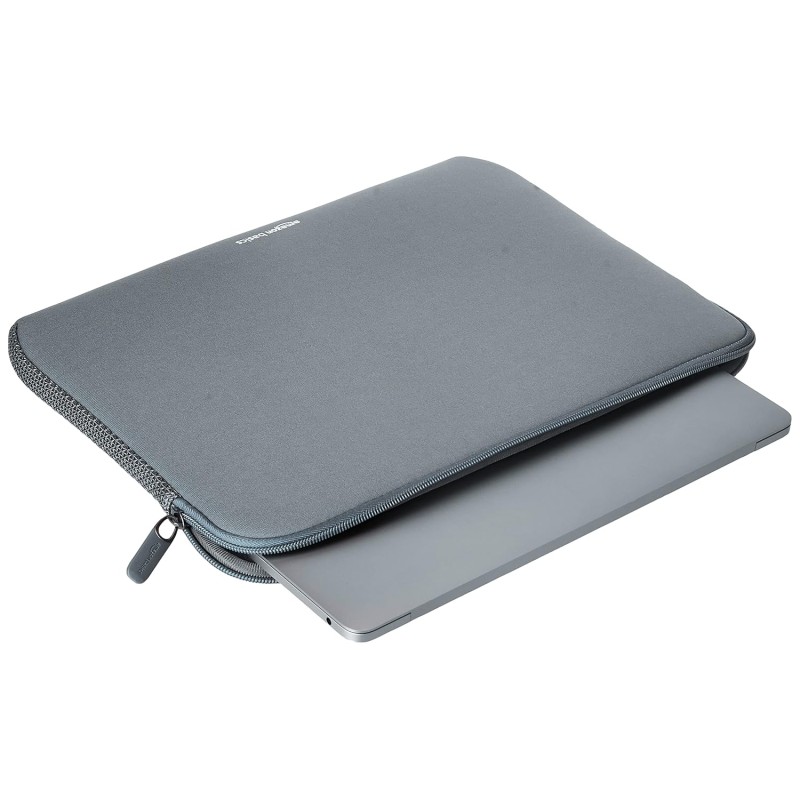 Amazon Basics Laptop Bag Sleeve Case Cover Pouch for 15-Inch, 15.6-Inch Laptop for Men & Women | Slim Profile Neoprene, Soft Puffy Fabric Lining, 360° Protection, Smooth & Premium Zipper (Grey) Amazon Basics Laptop Bag Sleeve Case Cover Pouch for 15-Inch, 15.6-Inch Laptop for Men & Women | Slim Profile Neoprene, Soft Puffy Fabric Lining, 360° Protection, Smooth & Premium Zipper (Grey)
