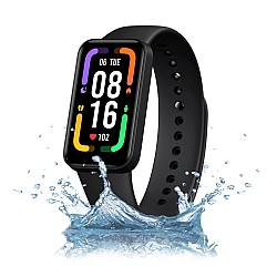 Redmi Smart Band Pro SportsWatch- 1.47 Large AMOLED Display, Always On Display, Continuous Sleep, HR, Stress and SPO2 Monitoring, 110+ Sports Modes, 5ATM, 14 Days Battery Life (Black)