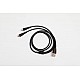 itel Two in One Charging Cable with Dual Micro + Micro, 2.1A Output and 1.2 Meter Length (Black)