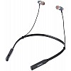 Amazon Brand - Solimo Wireless Bluetooth 5.0 in Ear Neckband,with Upto 15 Hours Playtime, Lightweight and deep bass,Fast Charge, Voice Assistant and with Mic (Grey Black)