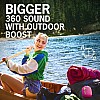 Ultimate Ears WONDERBOOM 3, Small Portable Wireless Bluetooth Speaker, Big Bass 360-Degree Sound for Outdoors, Waterproof, Dustproof IP67, Floatable, 40 m Range - Black