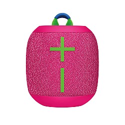 Ultimate Ears WONDERBOOM 3, Small Portable Wireless Bluetooth Speaker, Big Bass 360-Degree Sound for Outdoors, Waterproof, Dustproof IP67, Floatable, 40 m Range - Pink