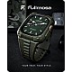 Fullmosa Apple Watch 44mm Rugged Silicone Band/Straps with Screen Protector and Bumper Case for Men, Compatible with Apple Watch Series 8 | 7 (45mm/41mm) | SE2 | 6 | SE | 5 | 4 (44mm/40mm) - Army Green [Watch NOT Included]