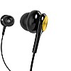 INSTAPLAY INSTABUDS in-Ear Bluetooth 5.0 Wireless Headphones with Extra Bass Stereo Sound, 12Hrs Playtime, Lightweight Neckband, Sweat-Resistant Magnetic Earbuds, Voice Assistant & with Mic - (Gold)