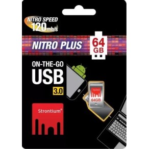 Strontium Nitro Plus 64 GB Pen Drive (Silver) Strontium Nitro Plus 64 GB Pen Drive (Silver)