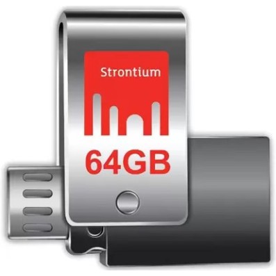 Strontium Nitro Plus 64 GB Pen Drive (Silver) Strontium Nitro Plus 64 GB Pen Drive (Silver)