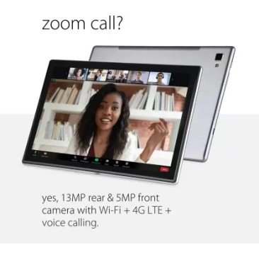 Elevn eTab 11 Max 4 GB RAM 128 GB ROM 10.1 inches with Wi-Fi+4G Tablet (Aluminium Grey)