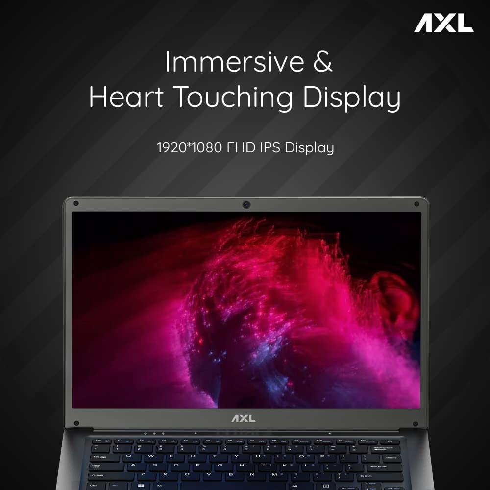 AXL VayuBook Laptop 14.1 Inch FHD IPS Display (4GB Ram,128GB SSD)