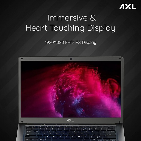 AXL VayuBook Laptop 14.1 Inch FHD IPS Display (4GB Ram,128GB SSD) 