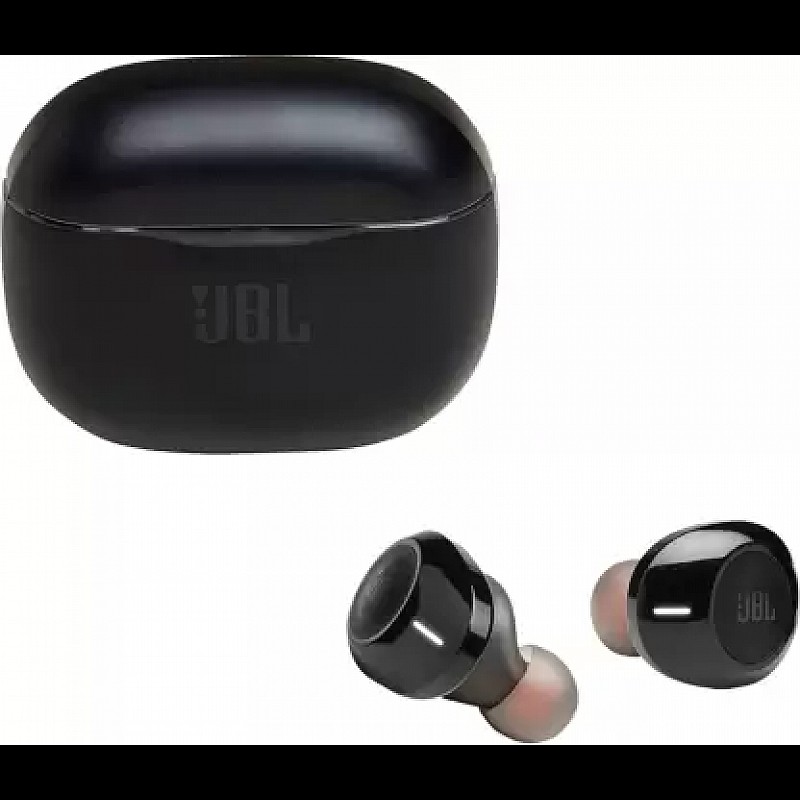 JBL Tune 120 Bluetooth Truly Wireless in Ear Earbuds with Mic Black