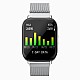 Zebronics Zeb-FIT5220CH Limited Edition Smart Fitness Watch - (Silver Rim + Metal Strap)