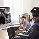 Kotion Each: Over The Ear Wired Headsets With Mic & Led - G9000 Edition For Pc/Ipad/Iphone/Tablets/Mobile Phones (Black/Blue)