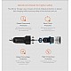 MI 18W Qualcomm Quick Charge 3.0 Lightning, USB Car Charger for Cellular Phones - Black