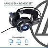 HP H200 Wired Gaming Over Ear Headphones - (Black)