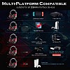 EKSA E900 Wired Stereo Gaming Headset-Over Ear Headphones with Noise Canceling Mic