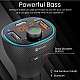 Portronics Auto 15 Bluetooth - FM Transmitter in-Car Radio Adapter for Hands-Free Calling - (Black)