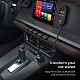 Portronics AUTO 12 in-Car  Bluetooth Receiver for Handsfree Calling, Music System, Supports All Smartphones (Black)