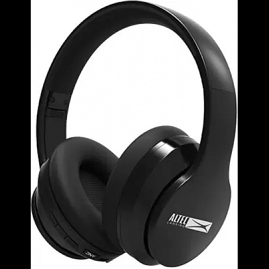 ALTEC LANSING AL-HP-10 Noise Cancelling Wireless Bluetooth Headphones Bluetooth Headset  (Black, On the Ear)