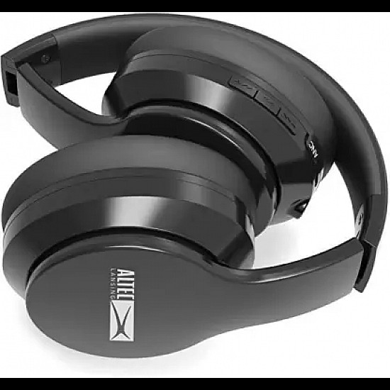 ALTEC LANSING AL-HP-10 Noise Cancelling Wireless Bluetooth Headphones Bluetooth Headset  (Black, On the Ear)