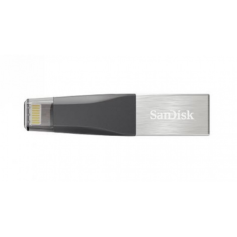 SanDisk iXpand Mini 128GB USB 3.0 Flash Drive for iPhone and Computer