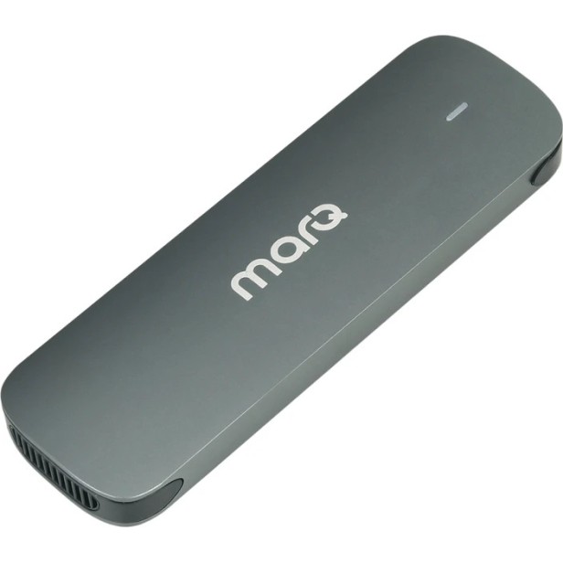MarQ 1050 MB/s / Window, Mac OS, Android / Portable, Type C Enabled / USB 3.2 1 TB External Solid State Drive (SSD) (Metallic Silver)