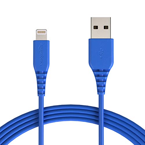 Blue Basics Lightning to USB A Cable 6-Foot MFi Certified iPhone Charger 