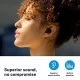 Sennheiser CX True Wireless Earbuds - Bluetooth CallsTouch Controls, Bass Boost, IPX4 and 27-Hour Battery Life, Black