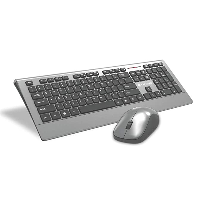 Lapcare Smartoo White Silver Wireless Combo Keyboard + Mouse 1200dpi - Multimedia Lapcare Smartoo White Silver Wireless Combo Keyboard + Mouse 1200dpi - Multimedia