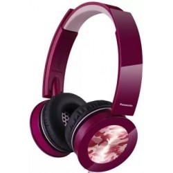 Panasonic RP-HXS400E-P Wired without Mic Headset  (PINK COLOUR, On the Ear)
