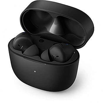 Philips Audio TAT2206 TWS Earbuds with IPX4, 6+12 Hours Play time, Black