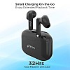 pTron Bassbuds Duo in-Ear Earbuds with 32Hrs Total Playtime (Black)